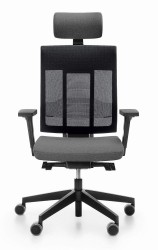 Fotel Xenon Net 111 SFL J-bar czarny SYNERGY WYSYŁKA 24h